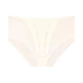 Triumph Shape Smart Ellipse Boxer-Unterhose Beige, Weiß