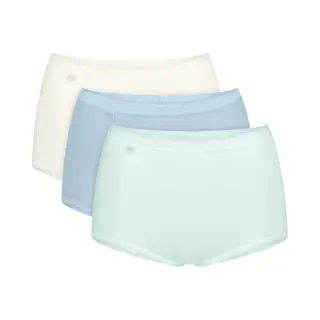 Sloggi Maxislip Basic+ Maxi C3P (3er Pack) Perfekter Sitz