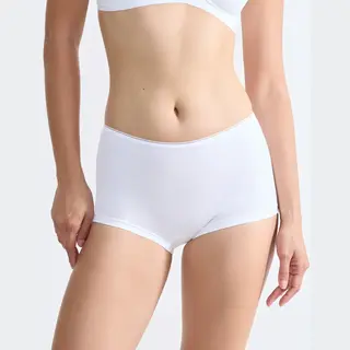 Sloggi Damen Feel Sensational Short 02 Underwear, Weiß, 42 Eu