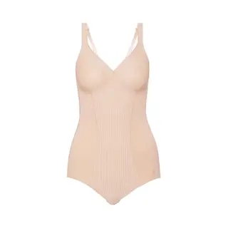 Triumph Modern Soft+Cotton Bodysuit Beige Katoen, Elastaan, Polyamide