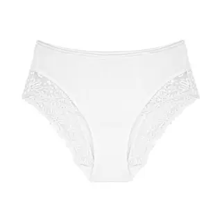 Triumph Ladyform Soft Maxi Brief Hochgeschnittener Slip Weiß