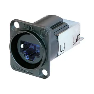 Neutrik NE8FDY-C6-B wire connector Rj-45 Aluminium, Black