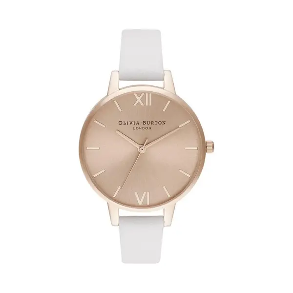 Olivia Burton, Horloge, Ladies' Watch OB16DE08 (Ø 34 Mm), Roze, Wit, (Analoog Horloge, 34 mm) thumbnail