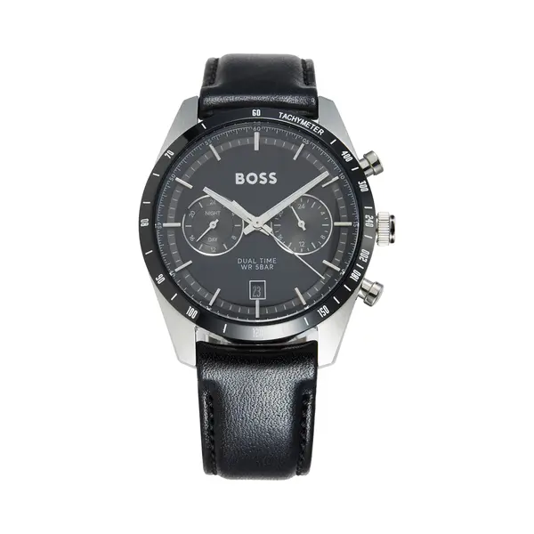 Hugo Boss Tourmaster Silberne Herrenuhr HB1514284 thumbnail