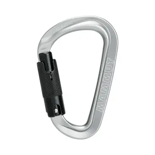 Mammut Classic Hms Twistlock Plus Karabiner Locking Karabiner D-Form Aluminium Silber 1 Stück