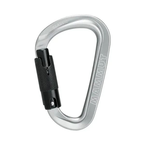 Mammut Classic Hms Twistlock Plus Karabiner Locking Karabiner D-Form Aluminium Silber 1 Stück thumbnail