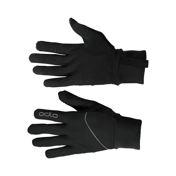 Odlo Intensity Safety Light Handschuhe Unisex Schwarz thumbnail