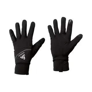 Odlo Gloves Intensity Cover Safety Light Zwart - Maat Xl