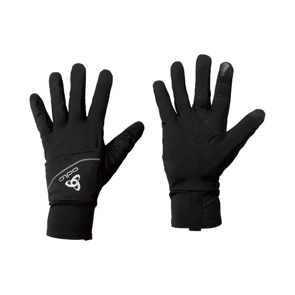 Odlo Gloves Intensity Cover Safety Light Zwart - Maat Xl thumbnail