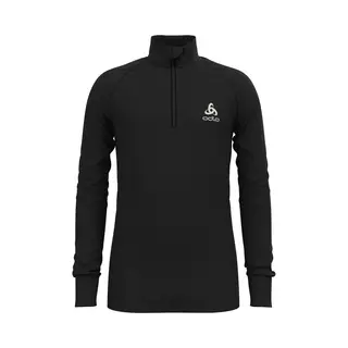 Odlo Kids Functional Long-sleeve Shirt With Zipper Active Warm Eco, Black, 152