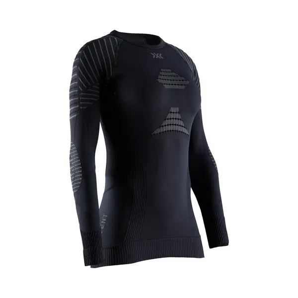 X-Bionic Invent 4.0 Langärmliges Kompressions-Jersey-T-Shirt Schwarz Frau Grösse Xs thumbnail