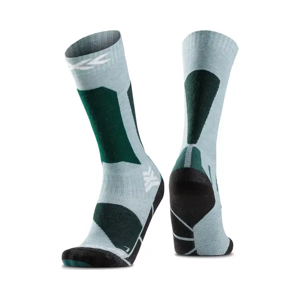 X-Bionic X-Socks Ski Discover Otc Jr Skisokken Jongens Sage Green/English Lawn 35-38 thumbnail