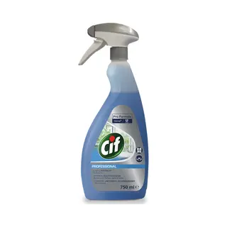 Cif Pro Formula Doos 6x Glas & Interieurreiniger 750 ml