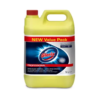 Glorix Professional Dikke Bleek Original Pro Formula 5 Liter