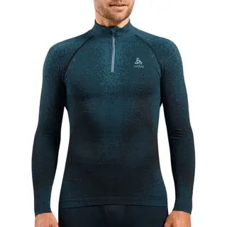 Odlo Blackcomb Eco Half Zip Turtle Neck Base Layer Longsleeve Heren - Maat Xxl