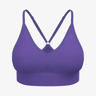 Odlo Seamless Sportbeha Met Lage Impact Paars 85 Vrouw