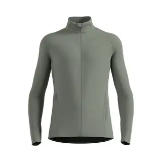 Odlo, Mannen, Hardloopjack, Zeroweight Warm Hybrid (L), Grijs, L
