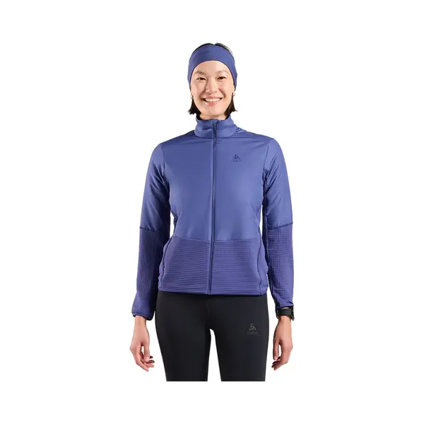Odlo Essential Insulator Hybrid Jas Blauw S Vrouw thumbnail