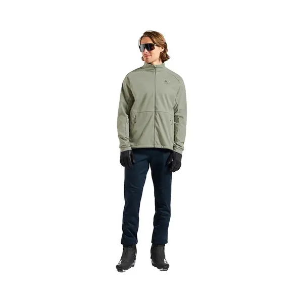 Odlo, Herren, Langlaufhose, Essential Warm (S), Blau thumbnail