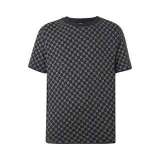 Joop! Shirt 'Victormanuel' Donkerblauw / Wit