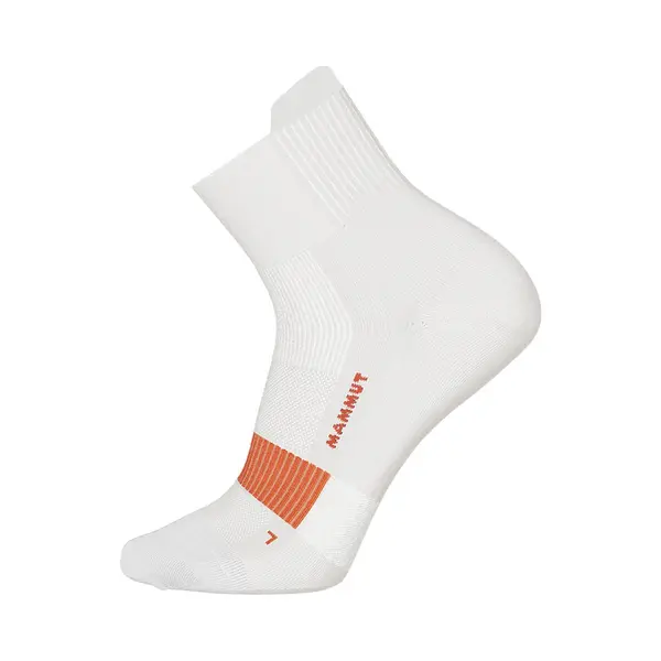 Mammut All-Mountain Targeted Cushion Quarter Socken Weiß/orange - Xl thumbnail