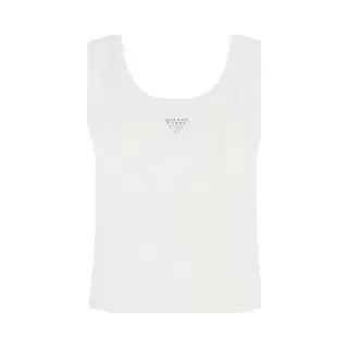 Damen-Top Guess Triangle Bling Rib