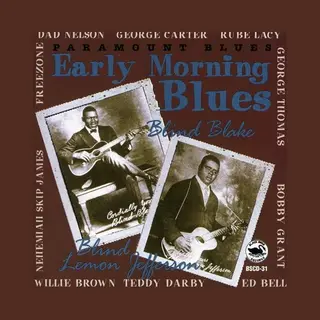 Sonic Rendezvous Blind Lemon Jefferson, Blind Blake - Paramount Blues - Early Morning Blues (Cd)