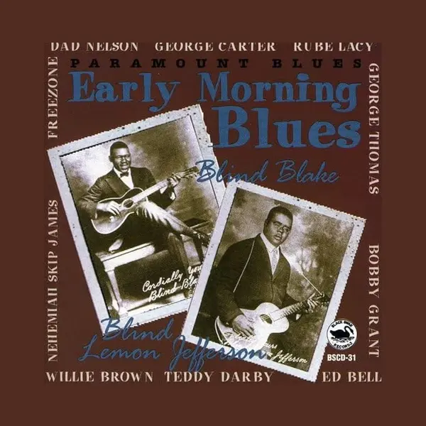 Sonic Rendezvous Blind Lemon Jefferson, Blind Blake - Paramount Blues - Early Morning Blues (Cd) thumbnail