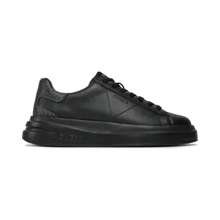 Guess Herren Elba Carryover Sneaker, Die Schwarz, 45 Eu