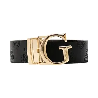 Guess Riem Jena Adjustable And Reversible Pant Belt W85 Light Rose Multi Zwart Roze