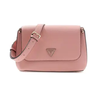 Guess Schoudertas Meridian Ii Flap Crossbody Bag Coral Pink Koraalrood