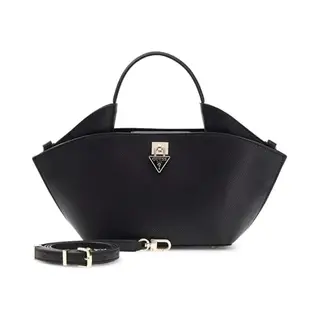 Guess Handtas Schoudertas Patsie Mini Tote Black Zwart