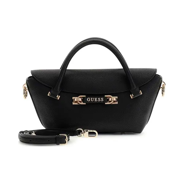 Guess Schoudertas Handtas Sophia Hobo Black Zwart thumbnail