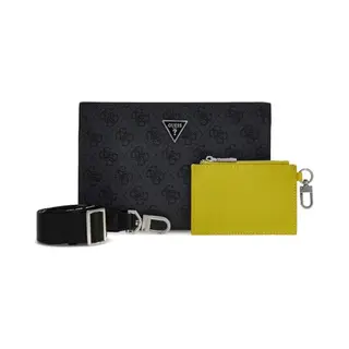 Guess Schoudertas Milano Crossbody Top Zip Bag Black Donkergrijs