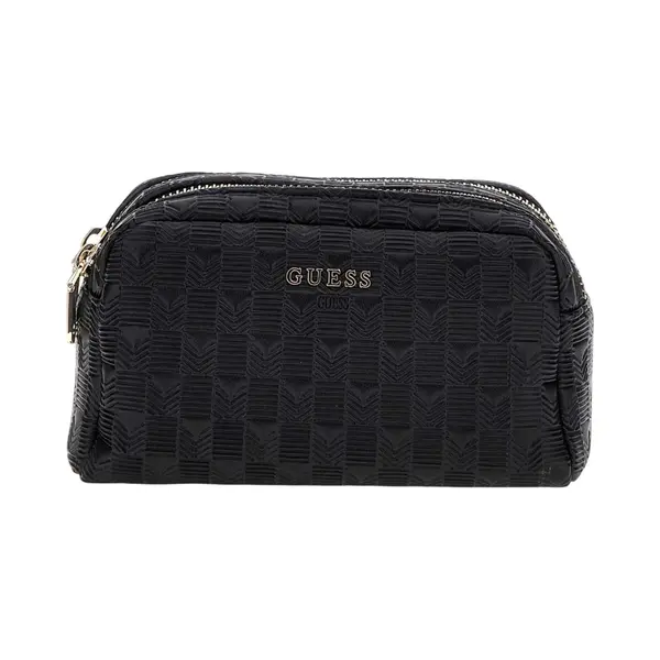 Guess Utensil Zak Double Zip Black Zwart thumbnail