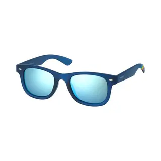 Polaroid Kid Polaroid Pld 8009/N Ujo/Jy Sunglasses Plastic Blue Squared Polarized