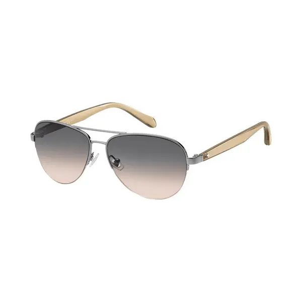 Fossil Zonnebril Voor Dames, Zwart, 57, Zwart. thumbnail