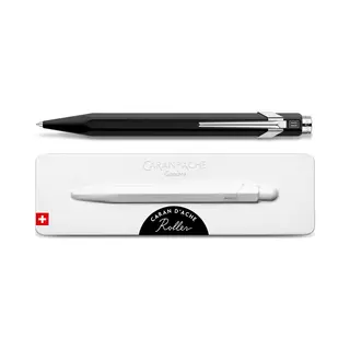 Caran d-Ache 846.509 Rollerball-Stift Clip-on nachfüllbarer Stift Schwarz 1 Stück(e)