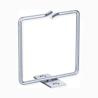Roline 26.30.0017 Kabelorganisator Rack Kabelhaken Silber 1 Stk
