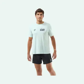 Compressport Training Utmb 2025 T-Shirt Eisblau - L