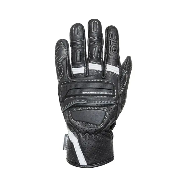 Gms Navigator Zwart Witte Handschoenen - Maat M - Handschoen thumbnail