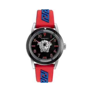 Versace Mens V-Palazzo Watches VE2V00622, Silver, V-Palazzo