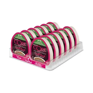 Wellness Core Small Breed Savoury Medleys 85 G - Hondenvoer - 12 X Lam&Hert