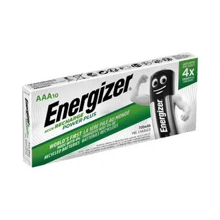 Energizer E300626400 Power Plus HR03 Aaa Battery Rechargeable NiMH...
