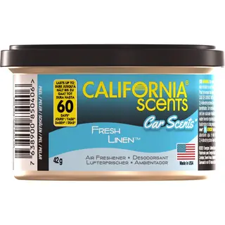 California Scents Lufterfrischer - Fresh Linen - Dose 42gr