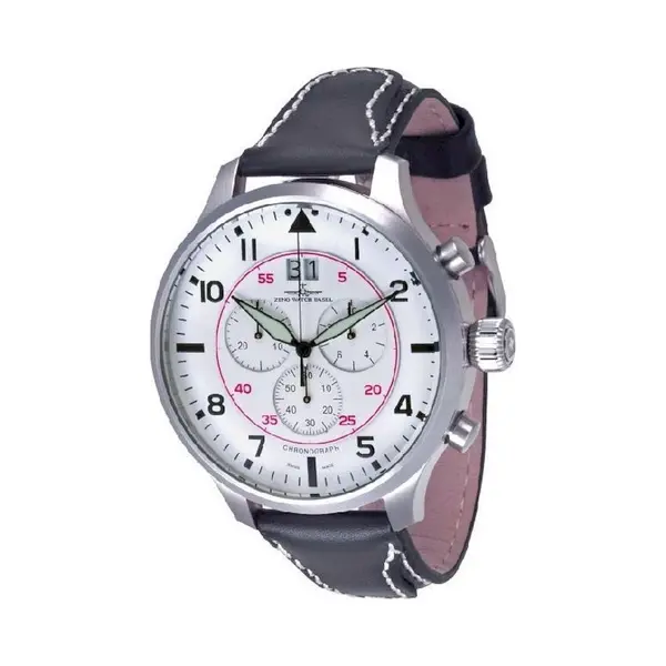 Zeno-Watch Herrenuhr - Super Oversized Chrono Big Date Navigator - 6221N-8040Q-a2 thumbnail