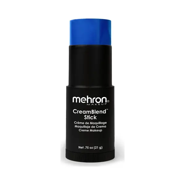 Mehron - CreamBlend Stick - Schmink - Blauw thumbnail