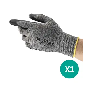Ansell HyFlex® 11-801 - Werkhandschoen, Diy, Garage, Montage, Xl, Grijs, 1 Paar
