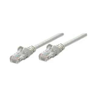 Intellinet Netzwerkkabel, Cat6, U/Utp, Cca, Cat6-kompatibel, RJ45-Stecker/RJ45-Stecker, 0,5 m, grau