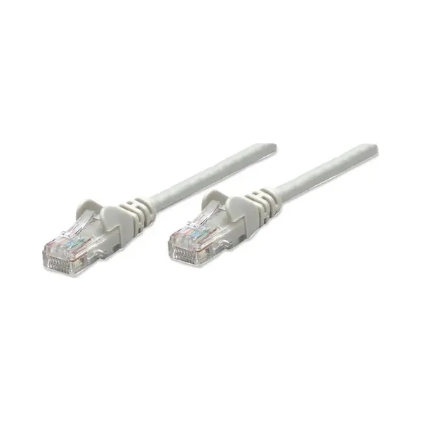 Intellinet Netzwerkkabel, Cat6, U/Utp, Cca, Cat6-kompatibel, RJ45-Stecker/RJ45-Stecker, 0,5 m, grau thumbnail